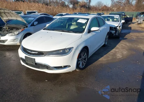 2015 Chrysler 200 C from USA, damaged, VIN 1C3CCCCB0FN533727